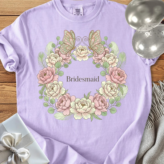 Bridesmaid - Premium Bridal Party T-Shirt