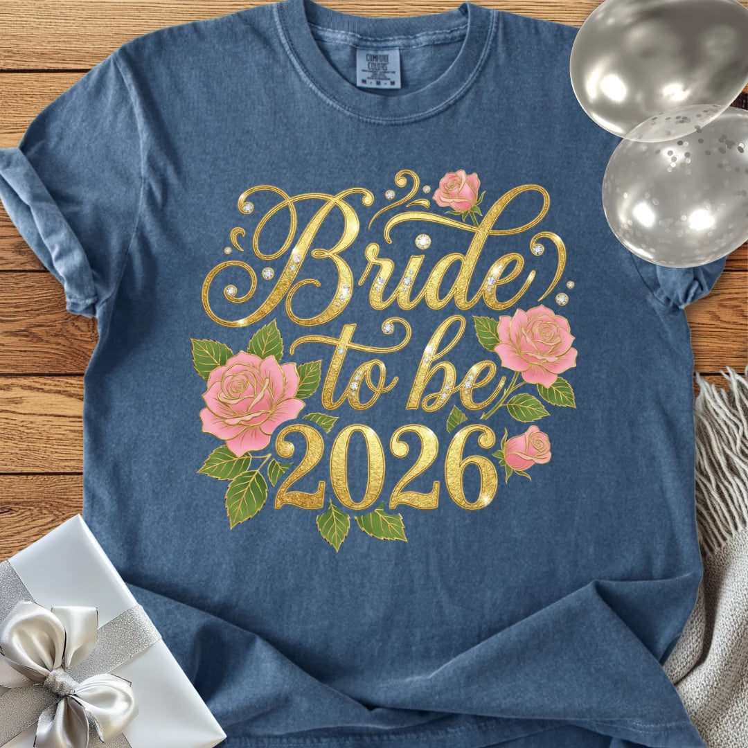 Bride to Be 2026 - Premium Wedding T-Shirt