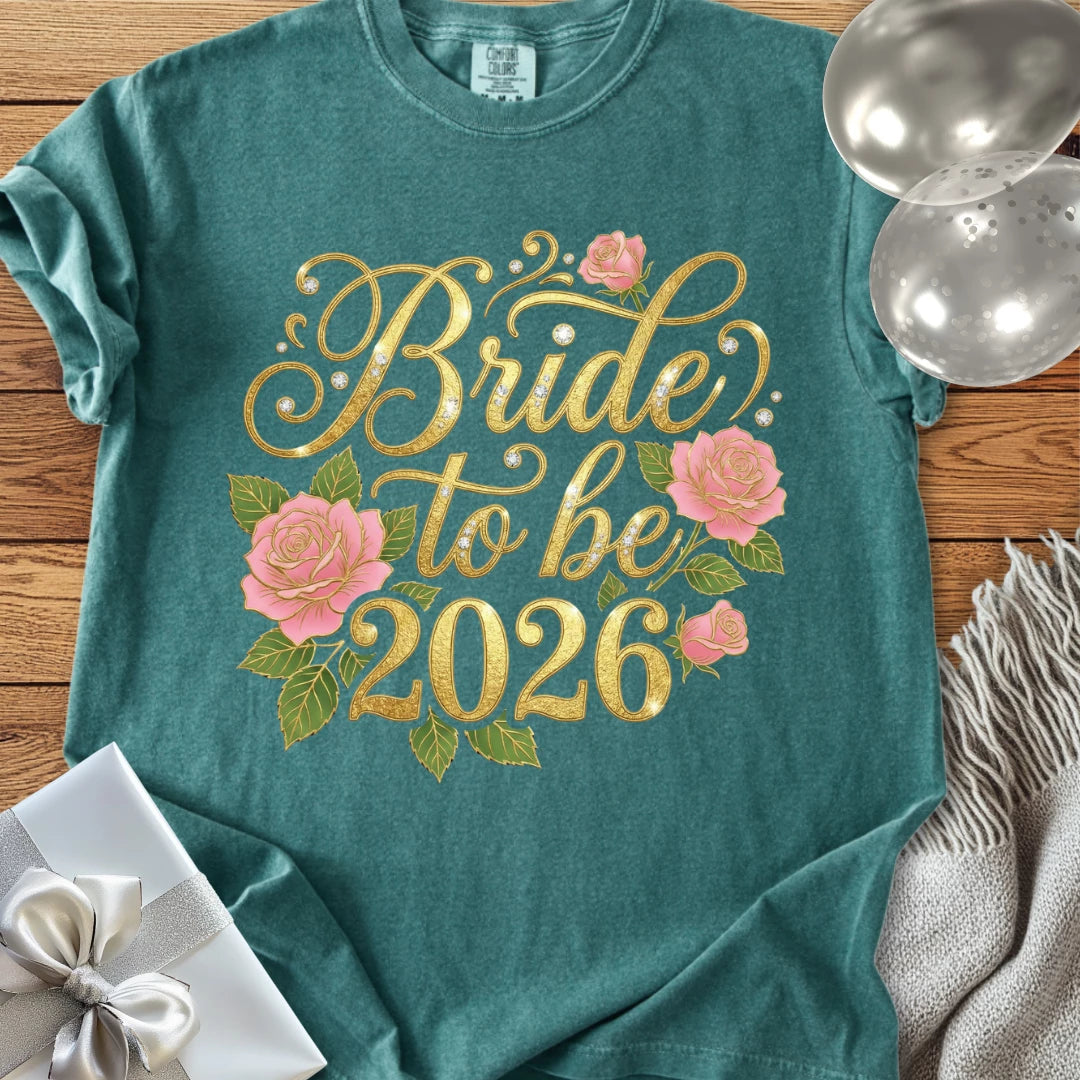Bride to Be 2026 - Premium Wedding T-Shirt