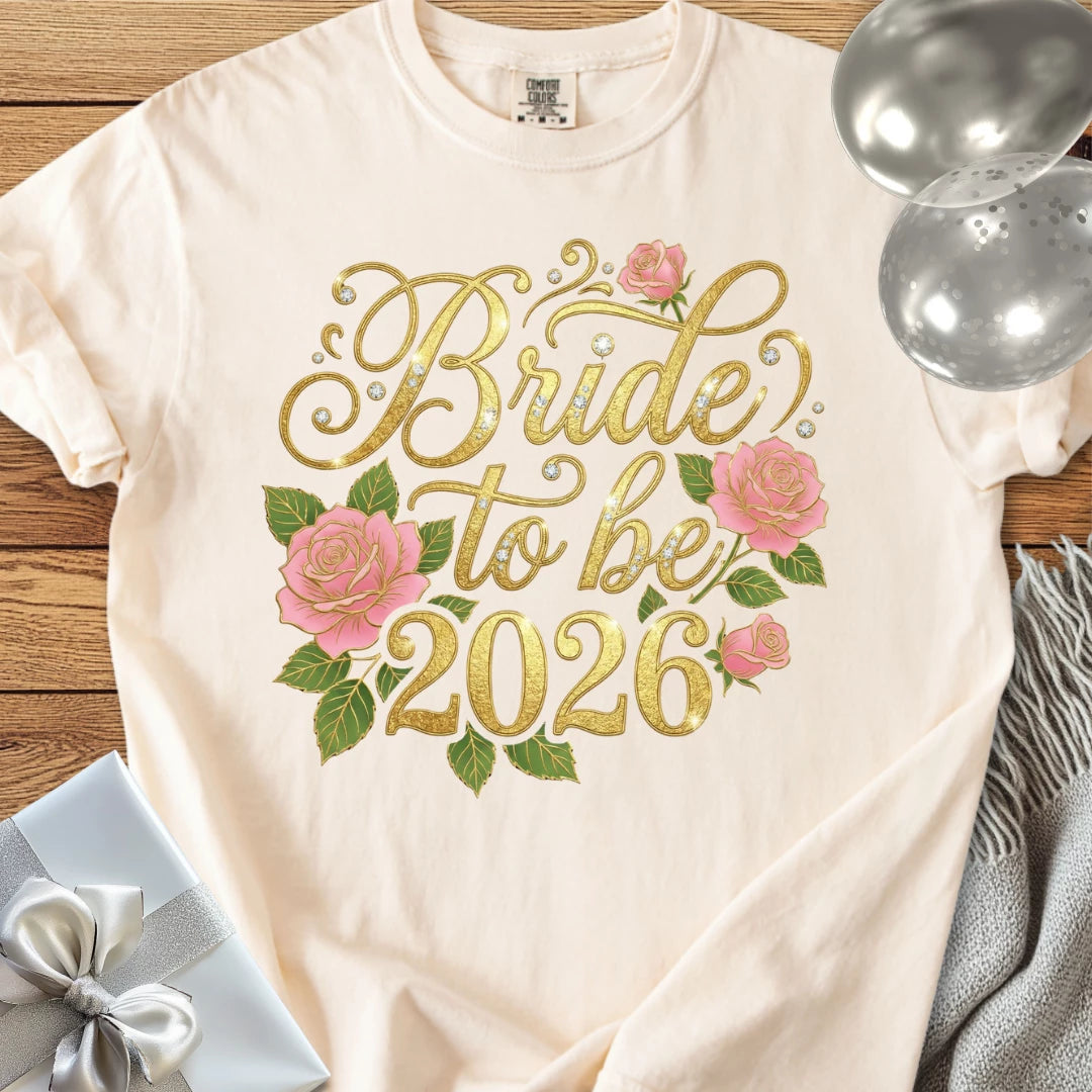Bride to Be 2026 - Premium Wedding T-Shirt
