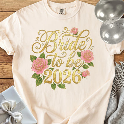 Bride to Be 2026 - Premium Wedding T-Shirt