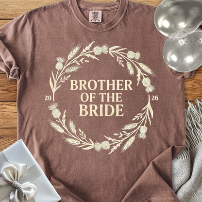 Brother of the Bride 2026 - Premium Wedding T-Shirt