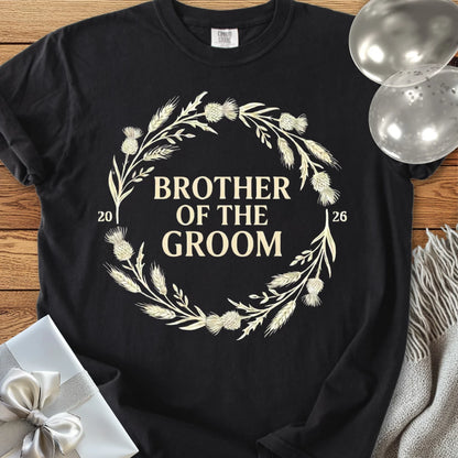Brother of the Groom 2026 - Premium Wedding T-Shirt