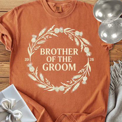 Brother of the Groom 2026 - Premium Wedding T-Shirt