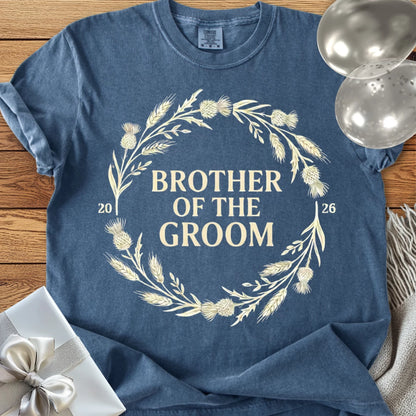 Brother of the Groom 2026 - Premium Wedding T-Shirt