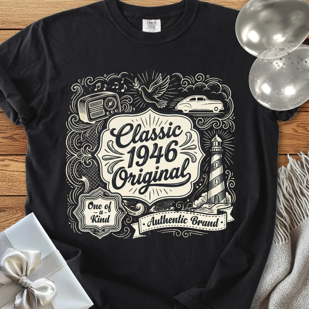 Classic 1946 Original - Premium 80th Birthday T-Shirt