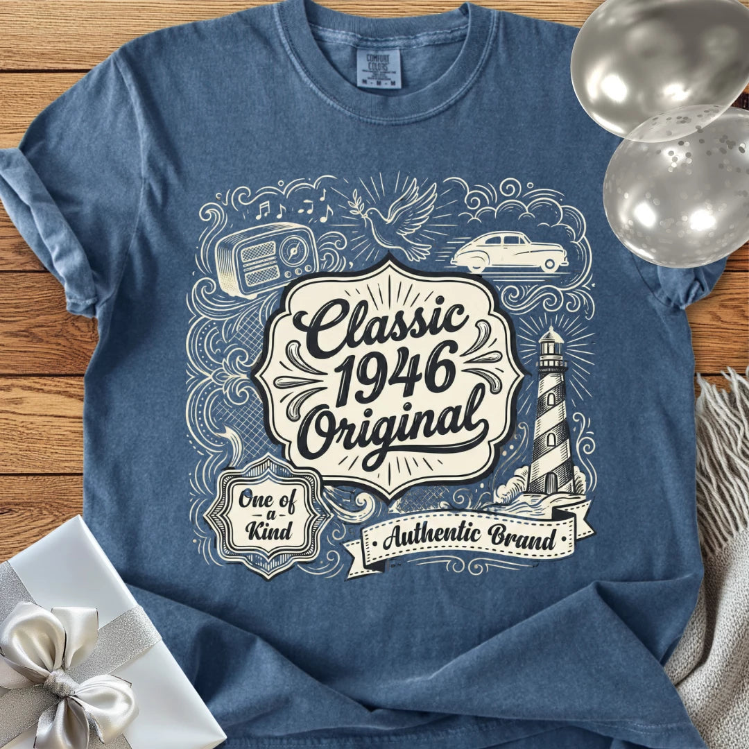 Classic 1946 Original - Premium 80th Birthday T-Shirt