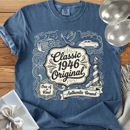 Classic 1946 Original - Premium 80th Birthday T-Shirt