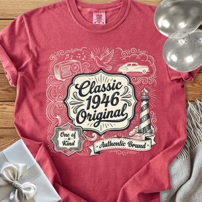 Classic 1946 Original - Premium 80th Birthday T-Shirt