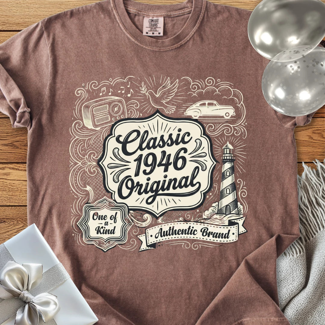 Classic 1946 Original - Premium 80th Birthday T-Shirt
