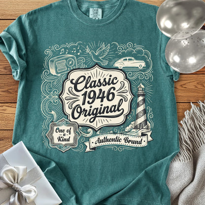 Classic 1946 Original - Premium 80th Birthday T-Shirt