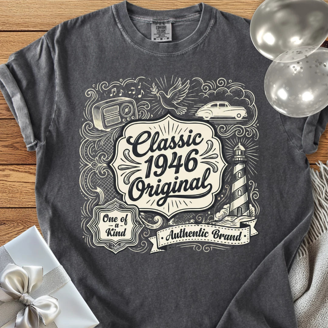 Classic 1946 Original - Premium 80th Birthday T-Shirt