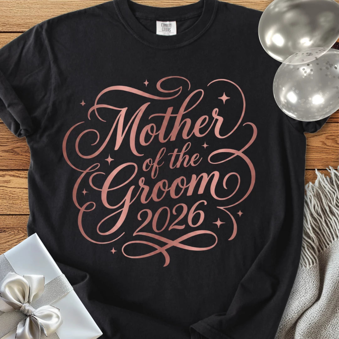 Mother of the Groom 2026 - Premium Wedding T-Shirt