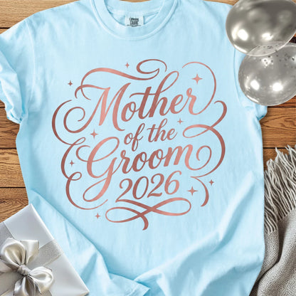Mother of the Groom 2026 - Premium Wedding T-Shirt