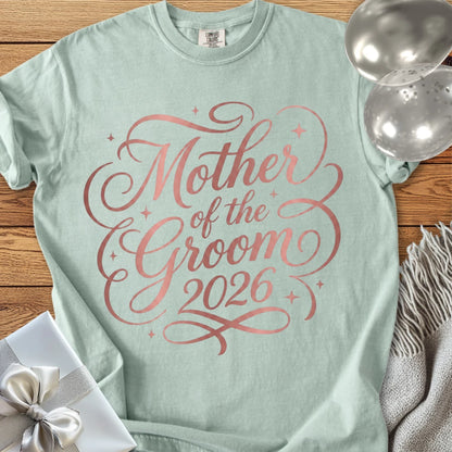 Mother of the Groom 2026 - Premium Wedding T-Shirt