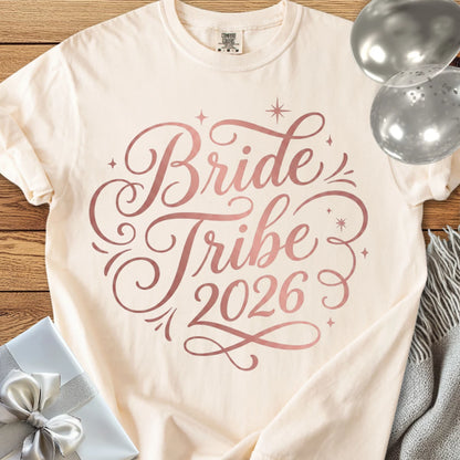 Bride Tribe 2026 - Premium Wedding T-Shirt