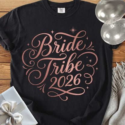 Bride Tribe 2026 - Premium Wedding T-Shirt