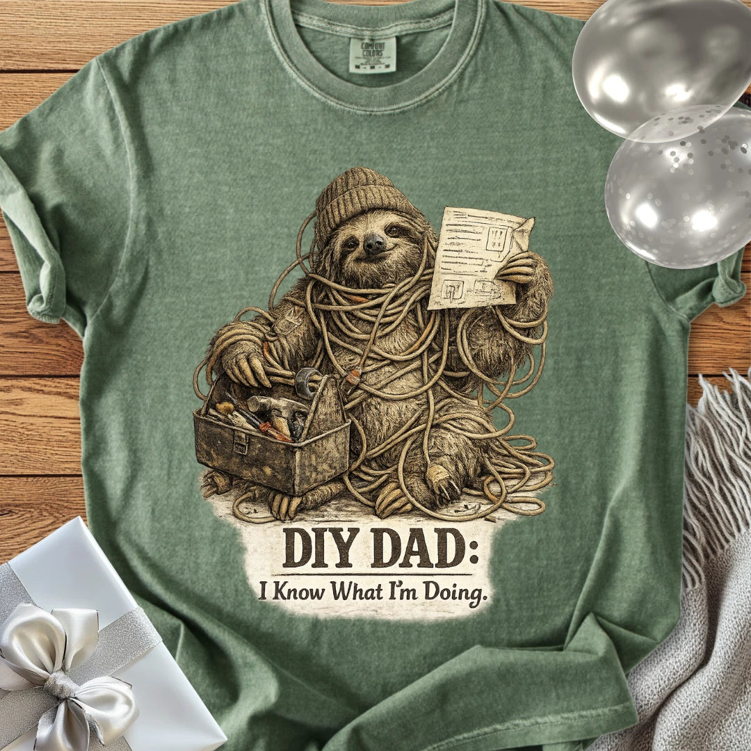 DIY Dad, I Know What I’m Doing - Premium Parenting T-Shirt
