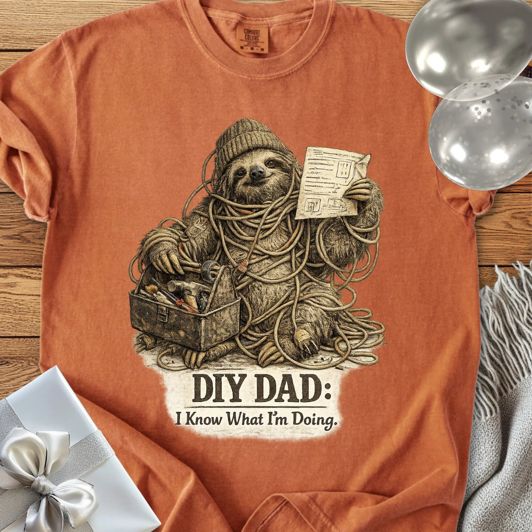 DIY Dad, I Know What I’m Doing - Premium Parenting T-Shirt