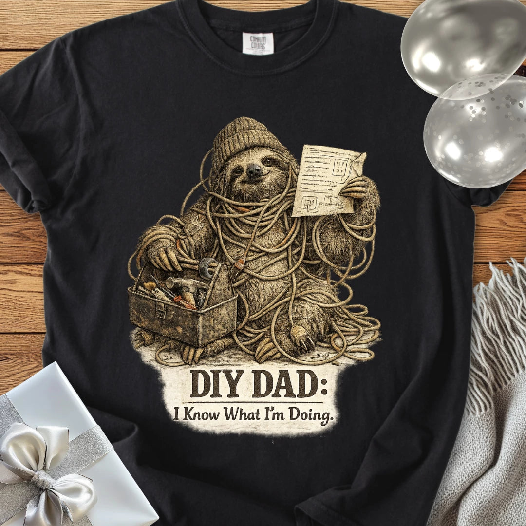 DIY Dad, I Know What I’m Doing - Premium Parenting T-Shirt