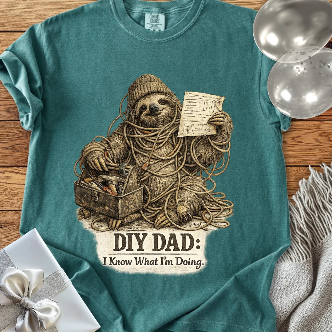DIY Dad, I Know What I’m Doing - Premium Parenting T-Shirt