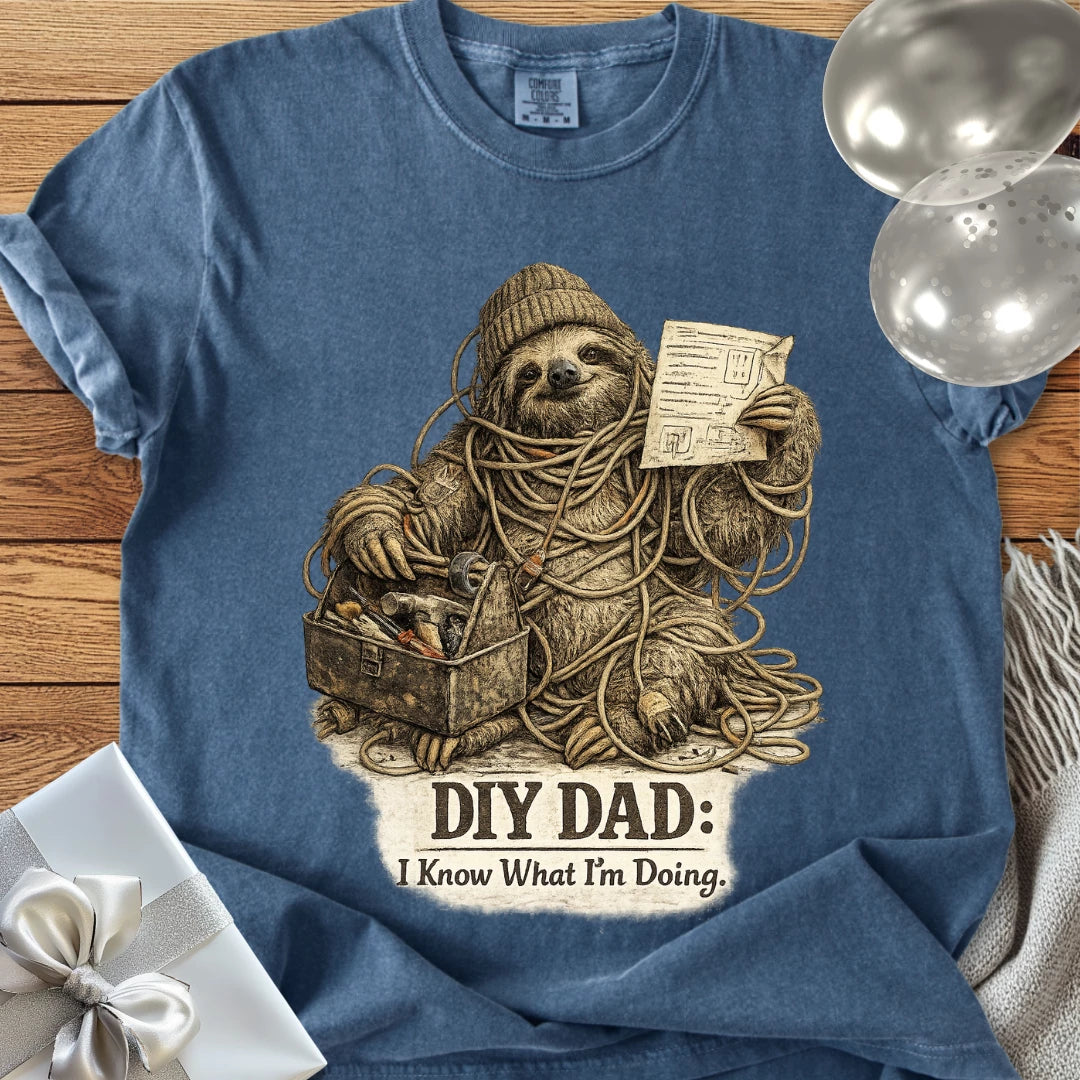 DIY Dad, I Know What I’m Doing - Premium Parenting T-Shirt