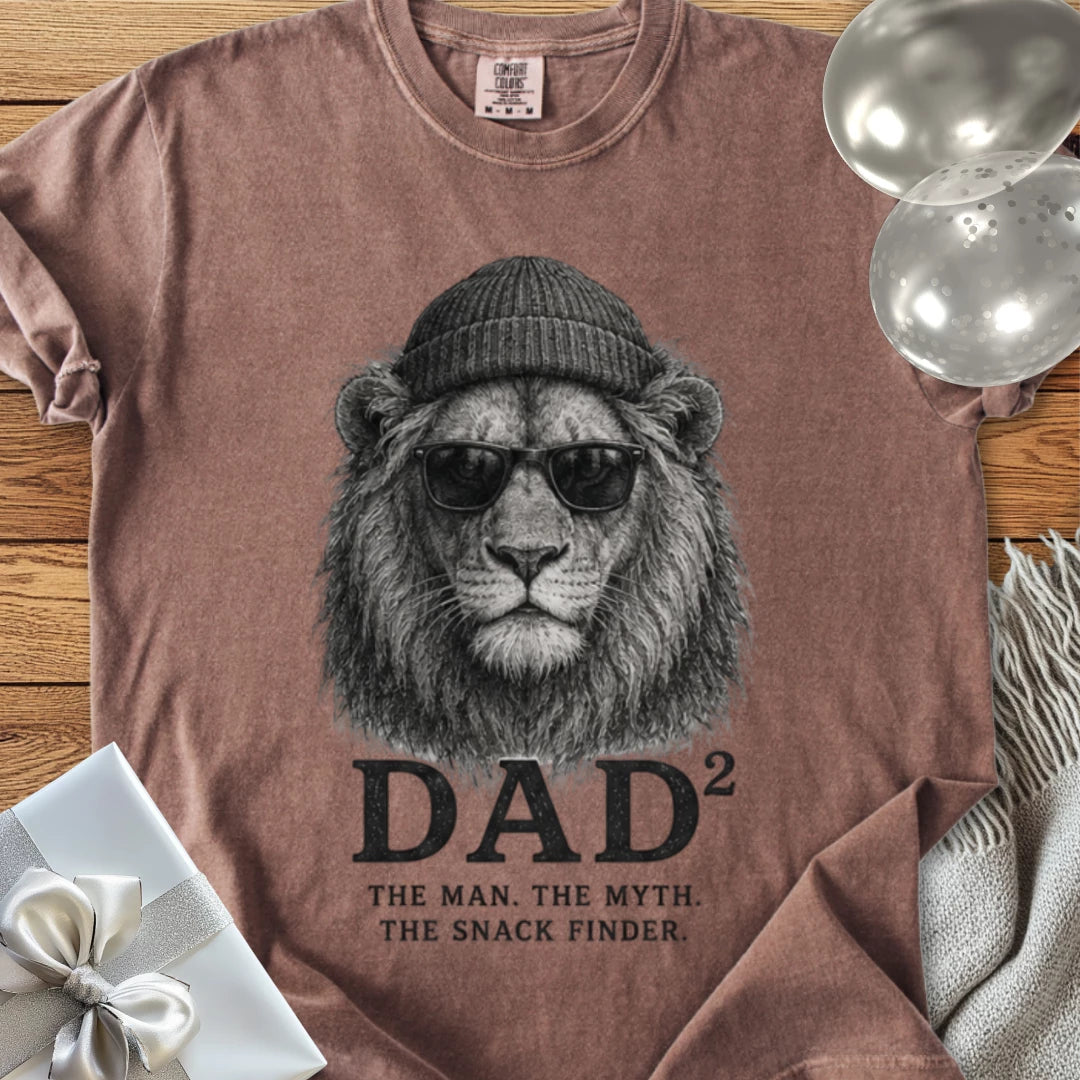 Dad2, The Man, The Myth, The Snack Finder - Premium Parenting T-Shirt