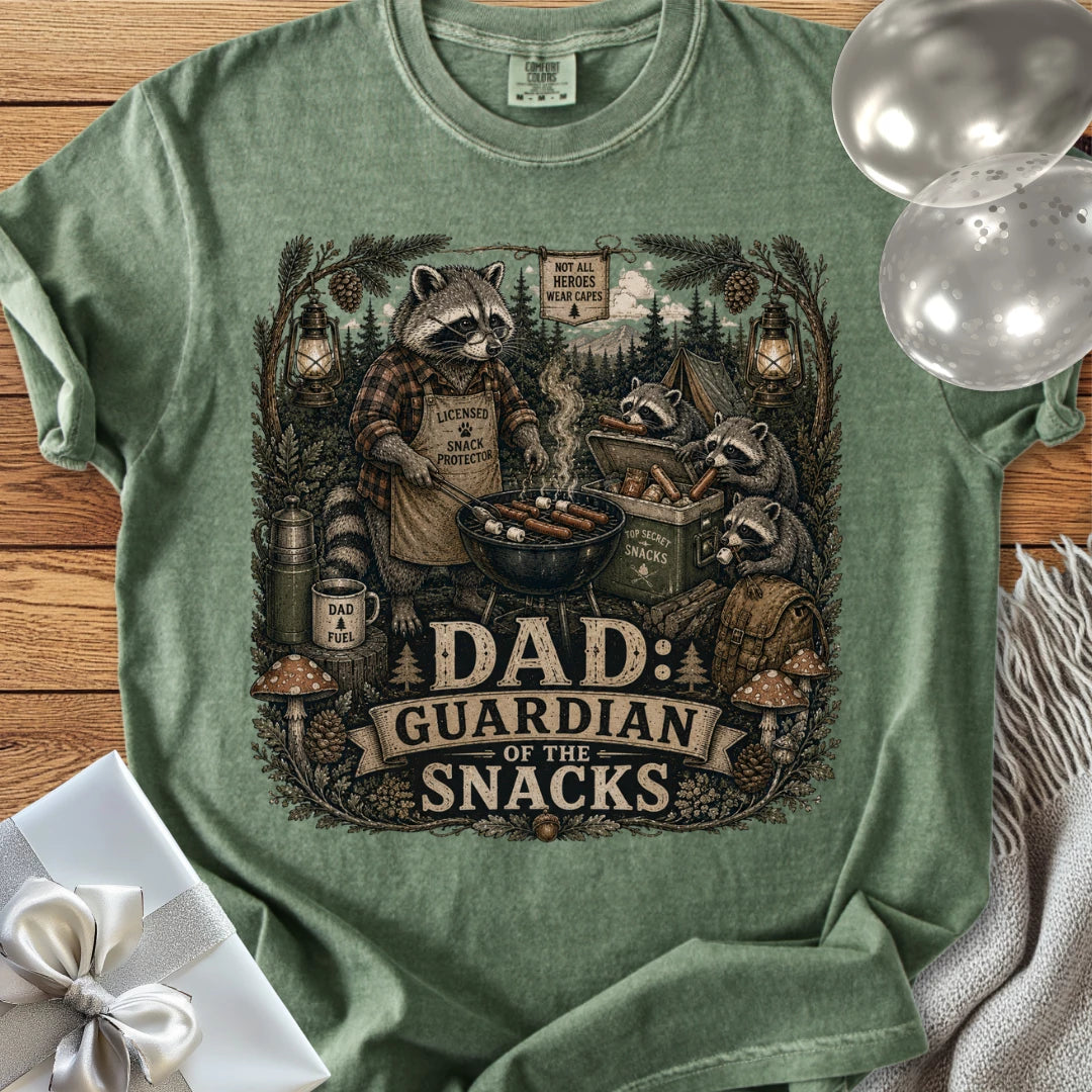 Dad, Guardian of Snacks - Premium Parenting T-Shirt