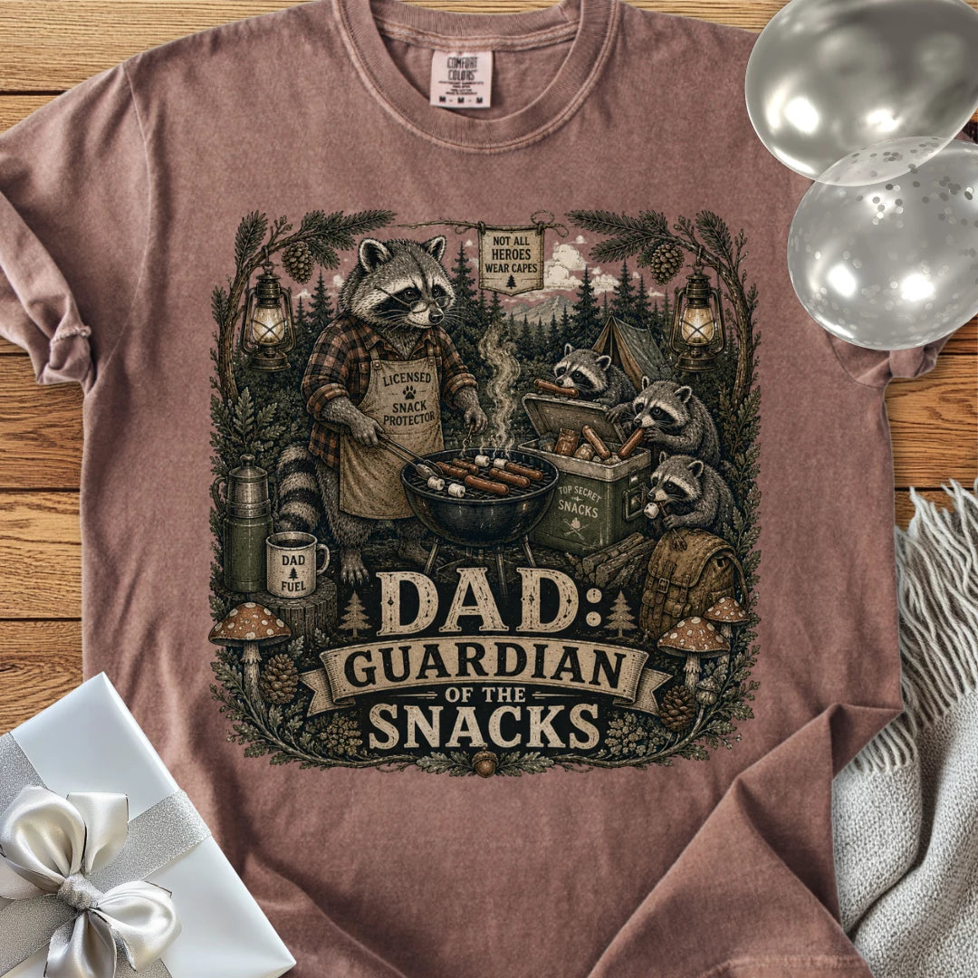 Dad, Guardian of Snacks - Premium Parenting T-Shirt
