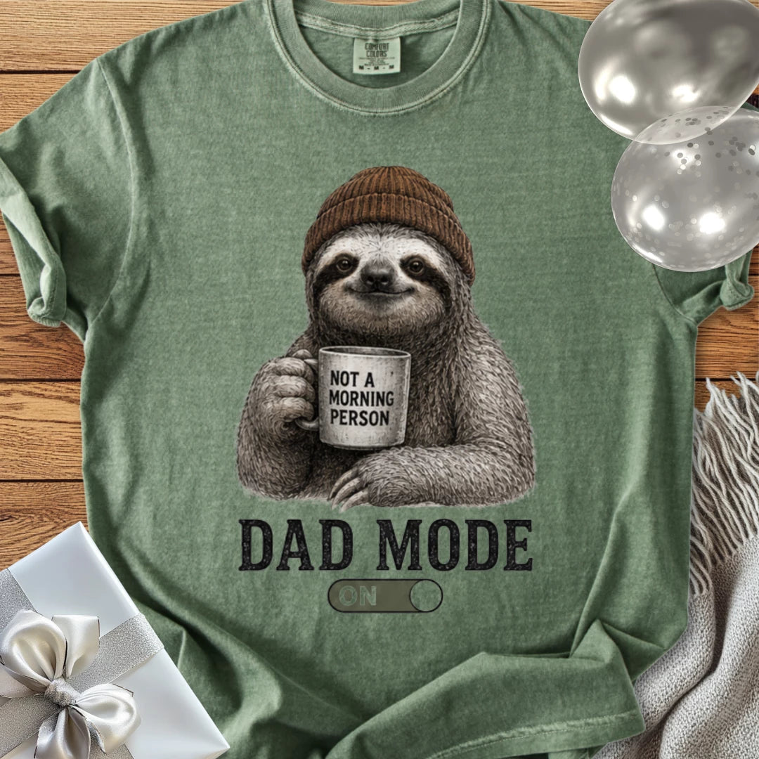 Dad Mode On - Premium Parenting T-Shirt