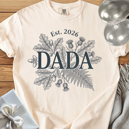 Dada, Est 2026 - Premium New Baby T-Shirt