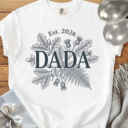 Dada, Est 2026 - Premium New Baby T-Shirt