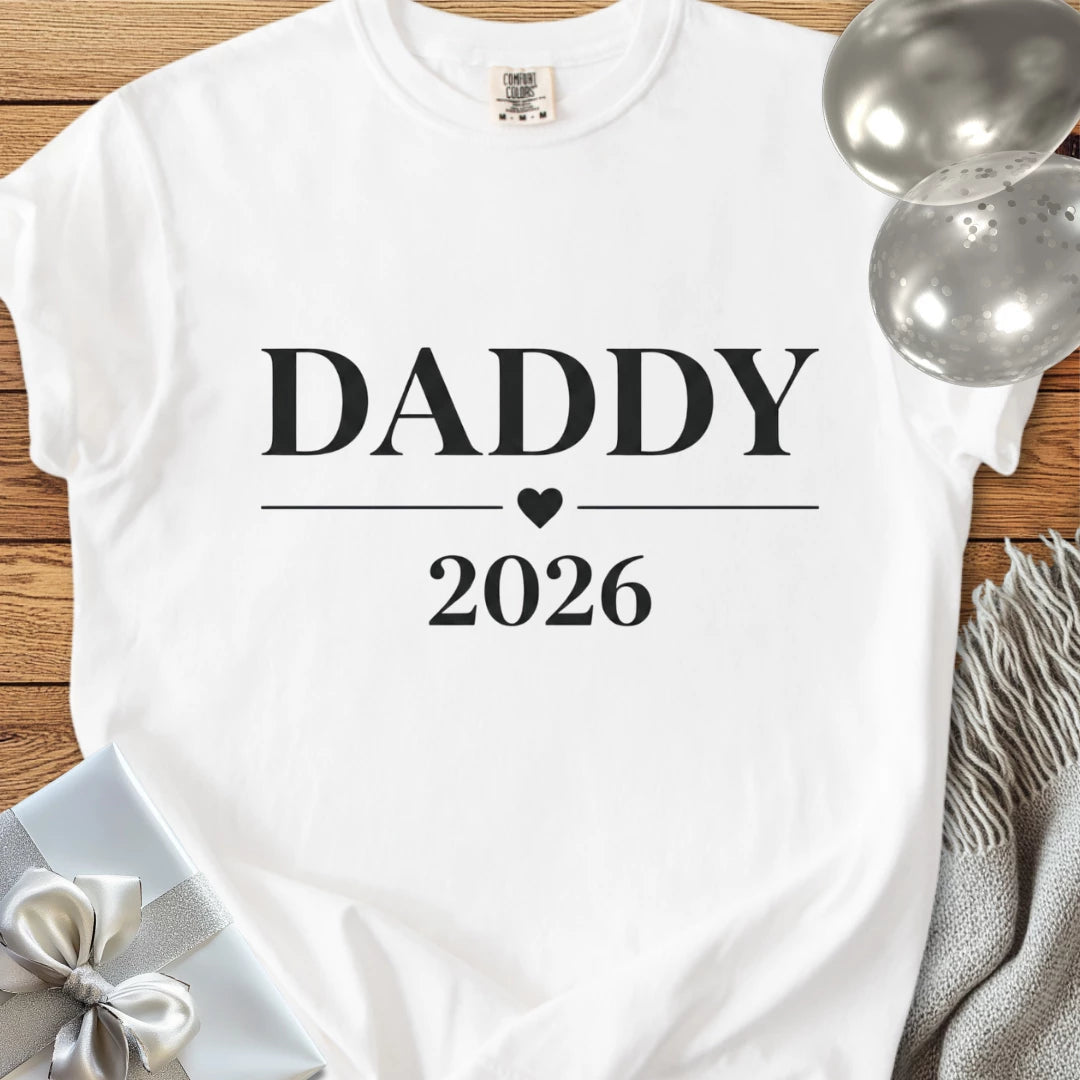 Daddy 2026 - Premium New Baby T-Shirt