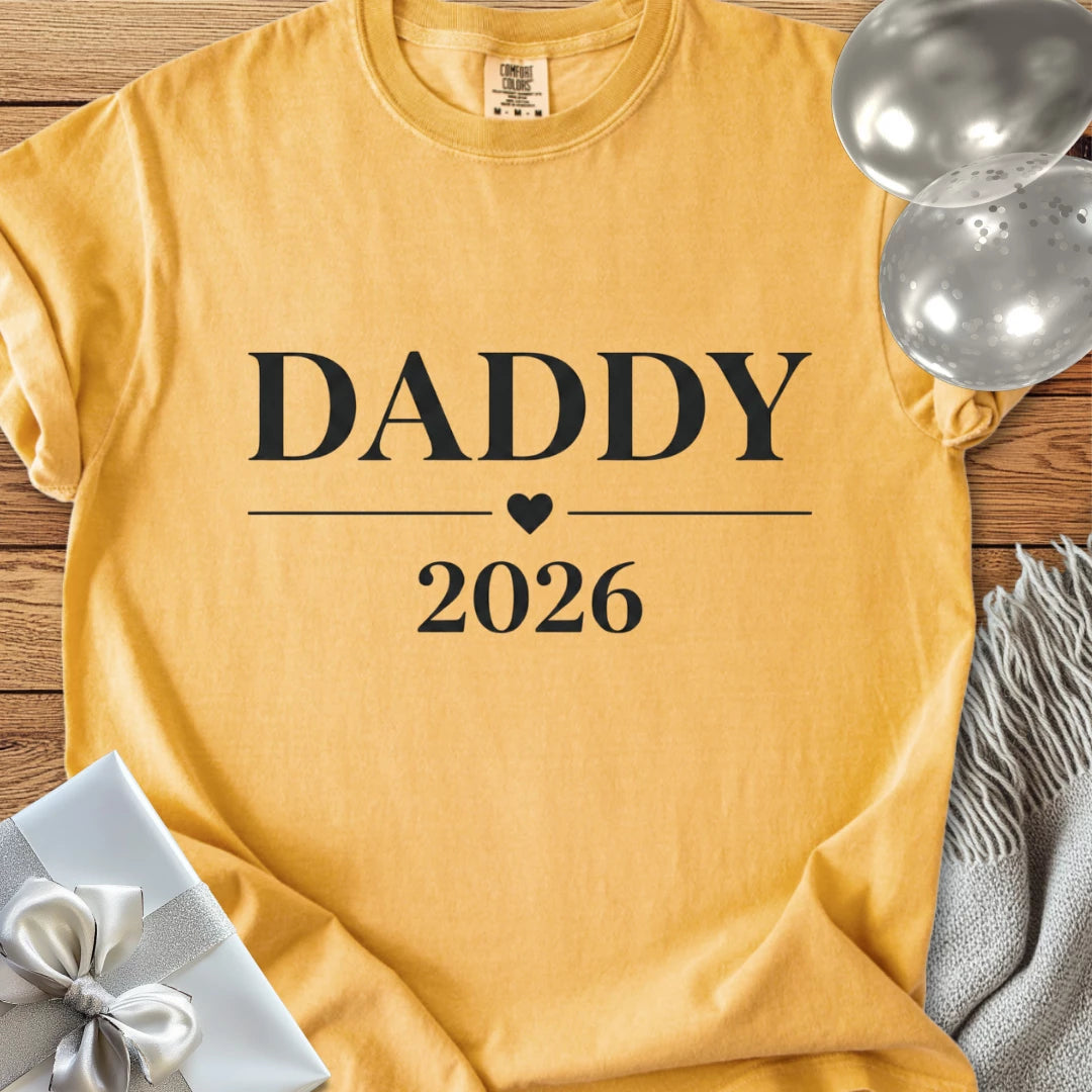 Daddy 2026 - Premium New Baby T-Shirt