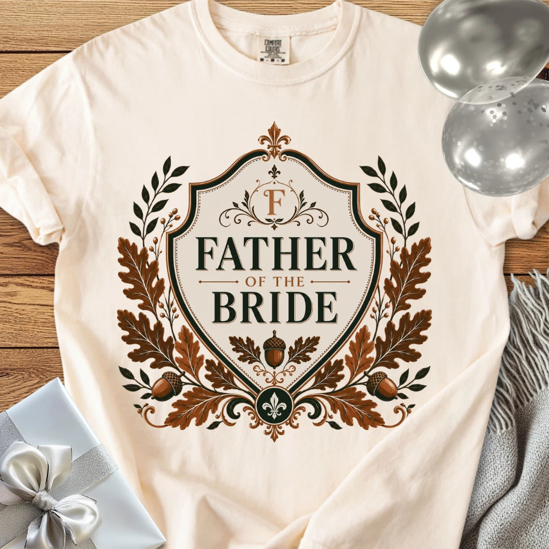 Father of the Bride - Premium Wedding T-Shirt