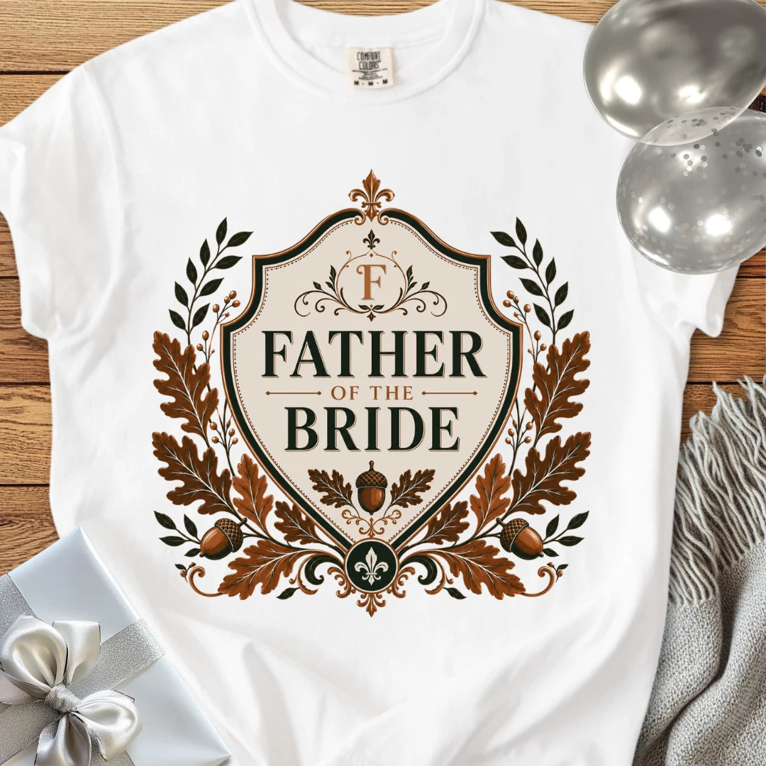 Father of the Bride - Premium Wedding T-Shirt
