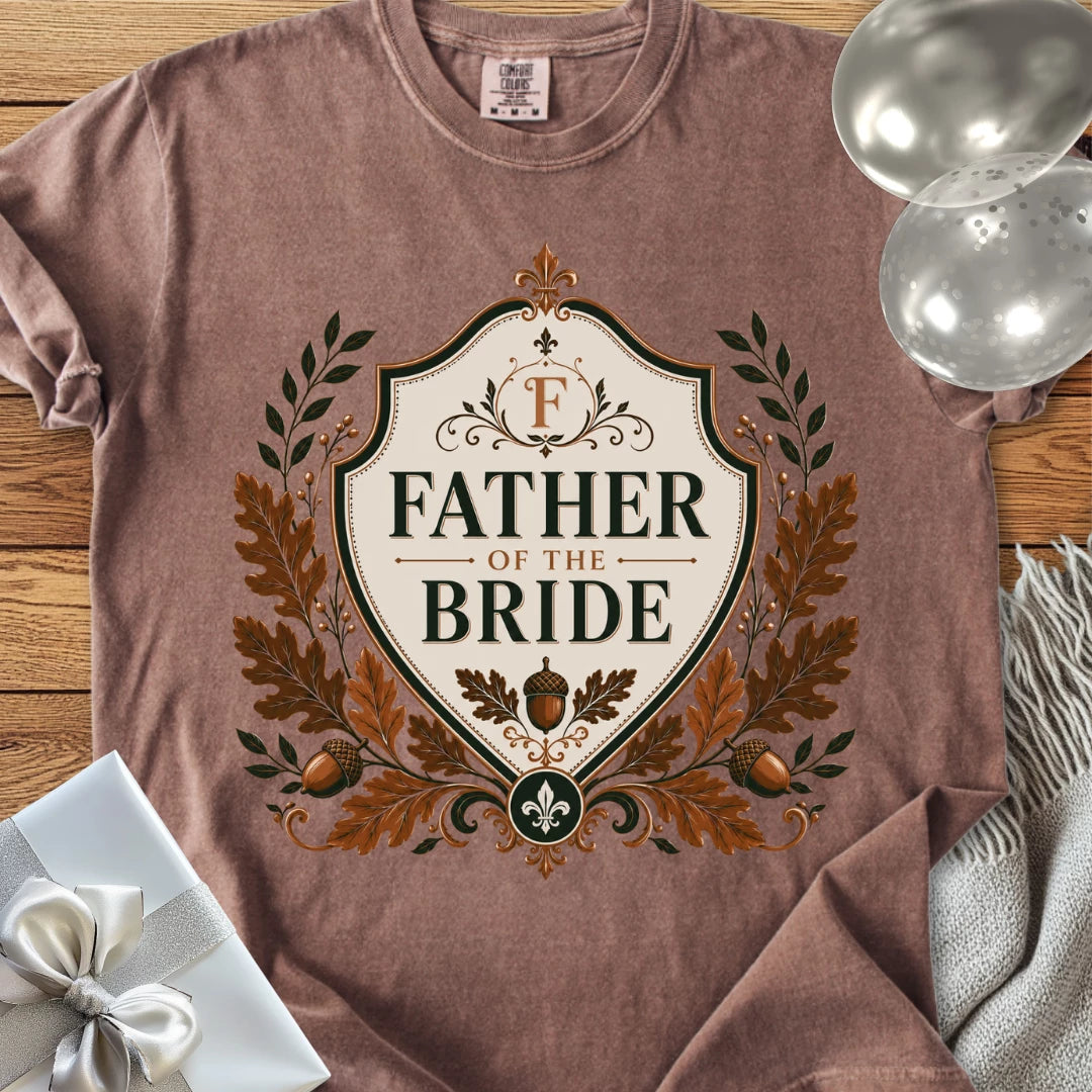 Father of the Bride - Premium Wedding T-Shirt