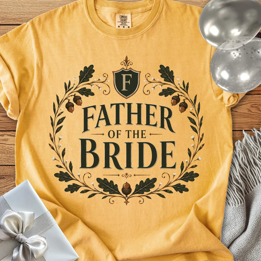 Father of the Bride - Premium Wedding T-Shirt