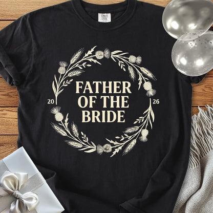 Father of the Bride 2026 - Premium Wedding T-Shirt