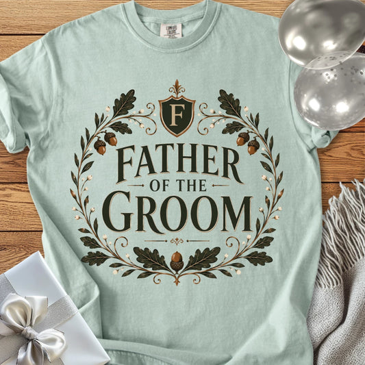 Father of the Groom - Premium Wedding T-Shirt