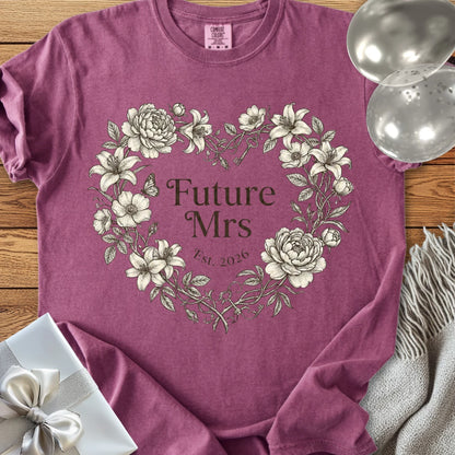 Future Mrs, Est. 2026 -  Premium Engagement/Wedding T-Shirt