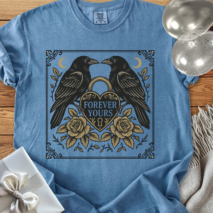Forever Yours - Premium Gothic Wedding T-Shirt