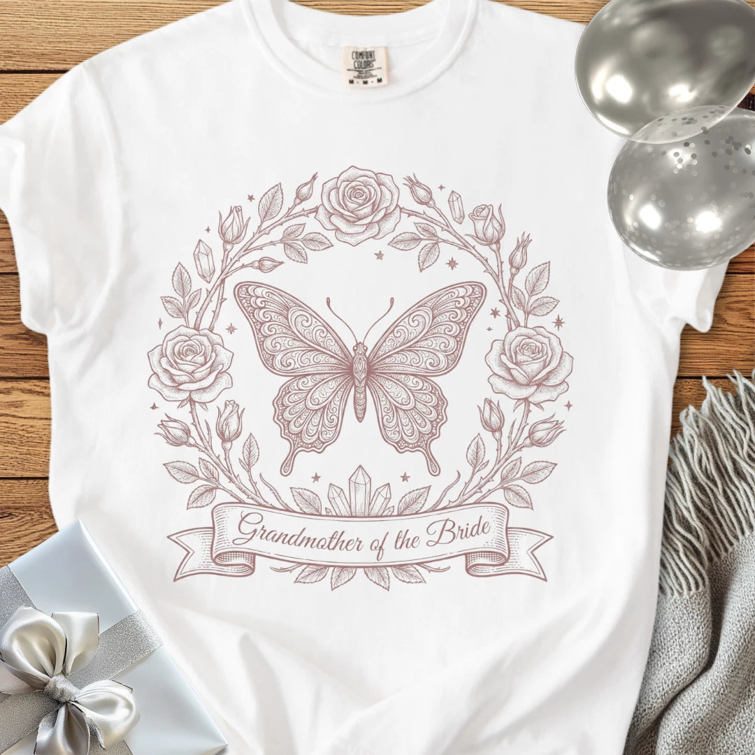 Grandmother of the Bride - Bridal Party T-Shirt