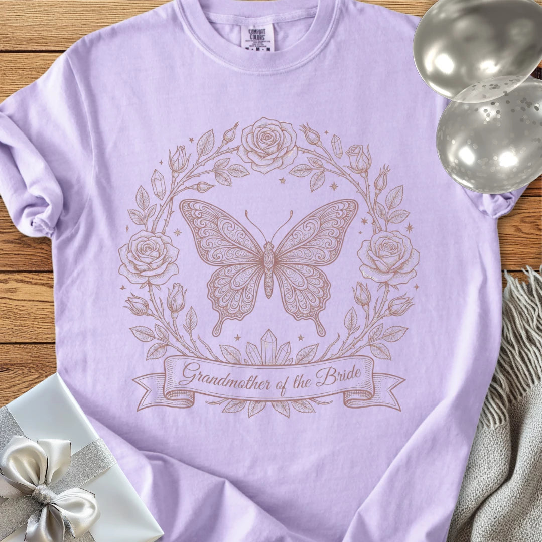 Grandmother of the Bride - Bridal Party T-Shirt