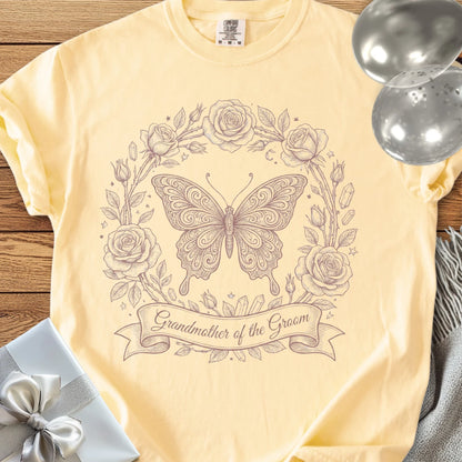 Grandmother of the Groom - Bridal Party T-Shirt