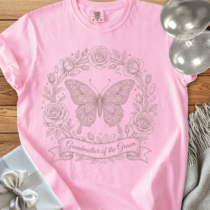 Grandmother of the Groom - Bridal Party T-Shirt