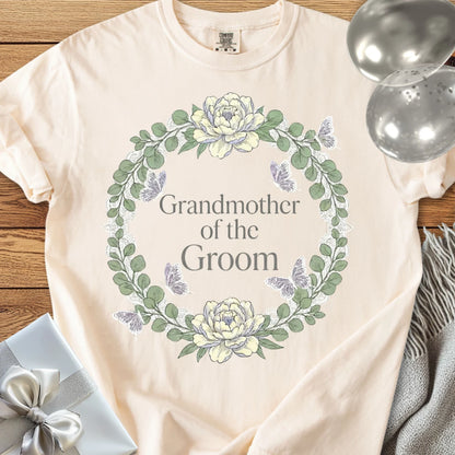 Grandmother of the Groom - Premium Bridal Party T-Shirt