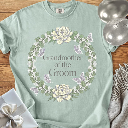 Grandmother of the Groom - Premium Bridal Party T-Shirt