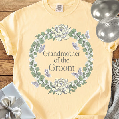 Grandmother of the Groom - Premium Bridal Party T-Shirt
