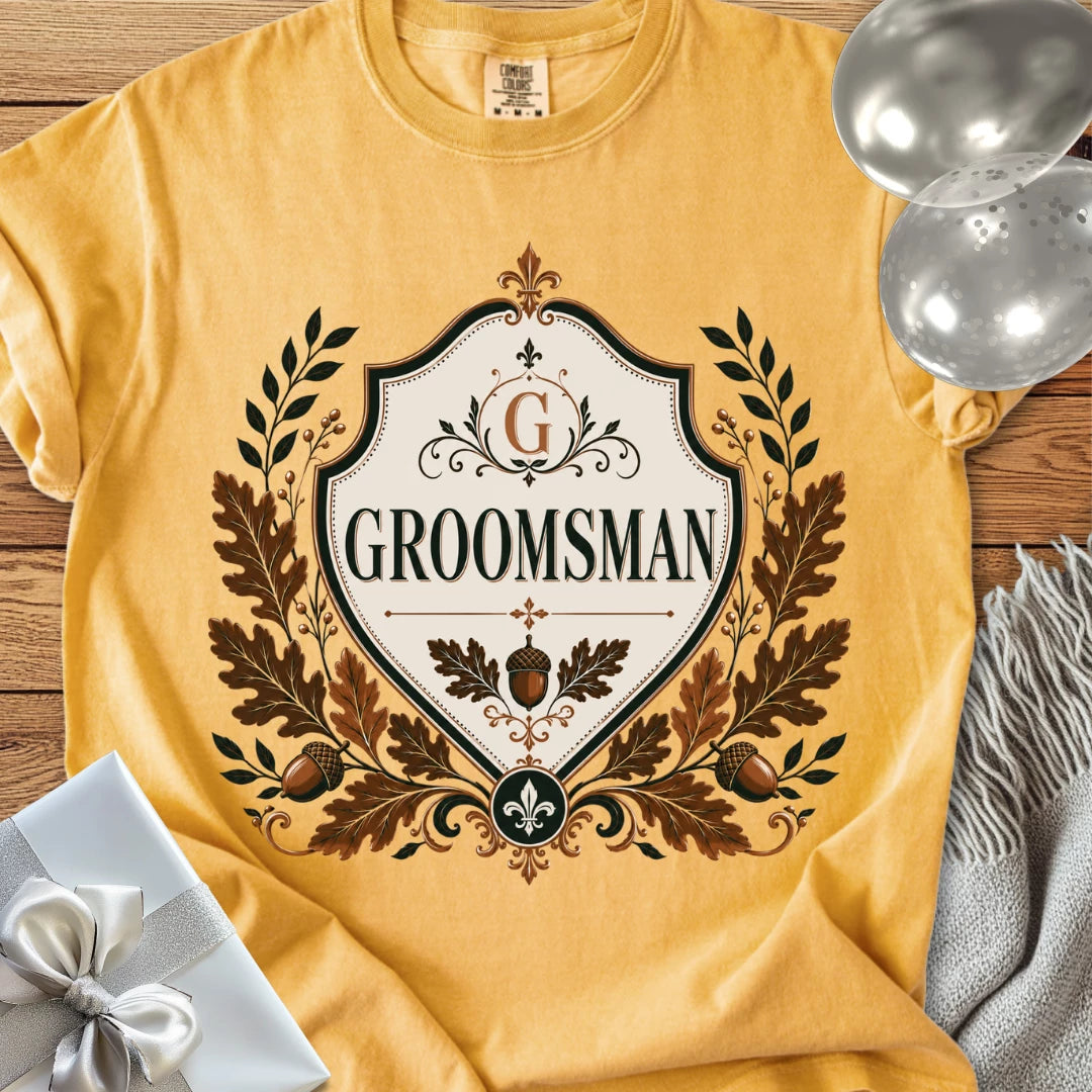 Groomsman - Premium Wedding T-Shirt